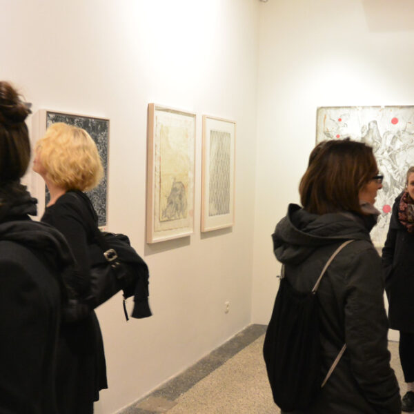 Exhibition Opening: Eiko Borcherding and Heiko Müller, 2016, Feinkunst Krüger, Hamburg, Germany