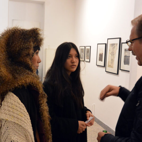 Exhibition Opening: Eiko Borcherding and Heiko Müller, 2016, Feinkunst Krüger, Hamburg, Germany