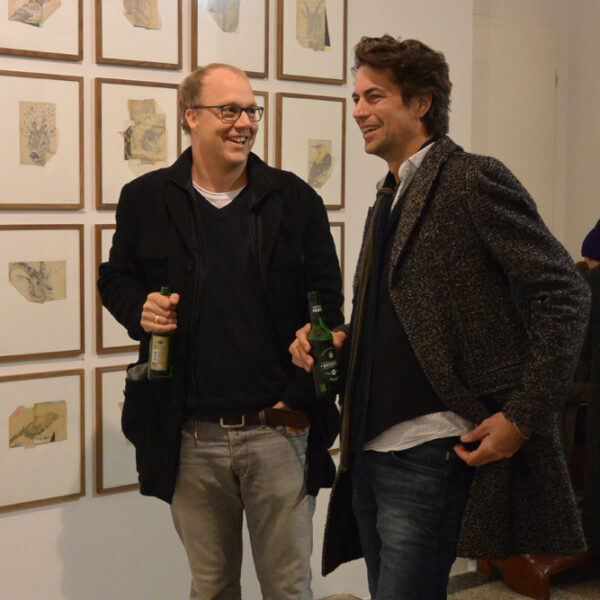 Exhibition Opening: Eiko Borcherding and Heiko Müller, 2016, Feinkunst Krüger, Hamburg, Germany