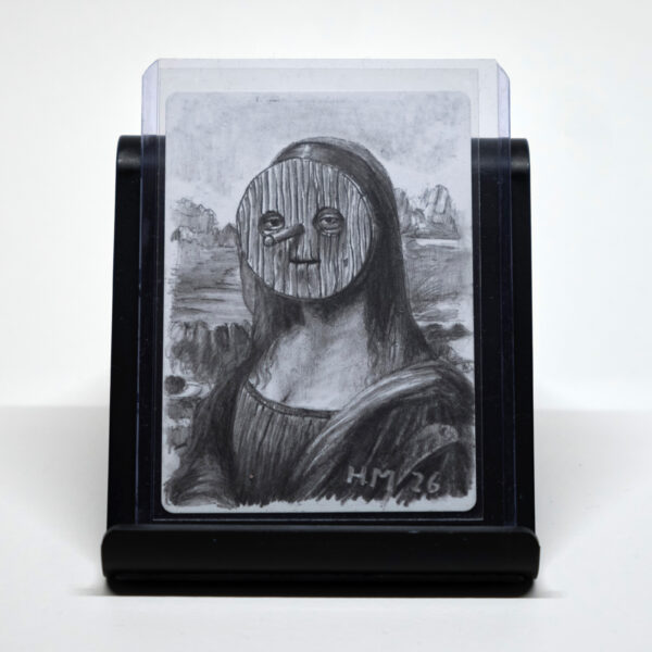 Magic: The Gathering - Swords to Plowshares from MagicCon Amsterdam 2024 (foil) artist's proof with original pencil drawing by the artist, signed on the front