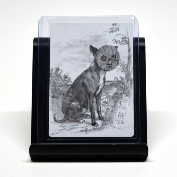 Magic: The Gathering - Swords to Plowshares from MagicCon Amsterdam 2024 (foil) artist's proof with original pencil drawing by the artist, signed on the front