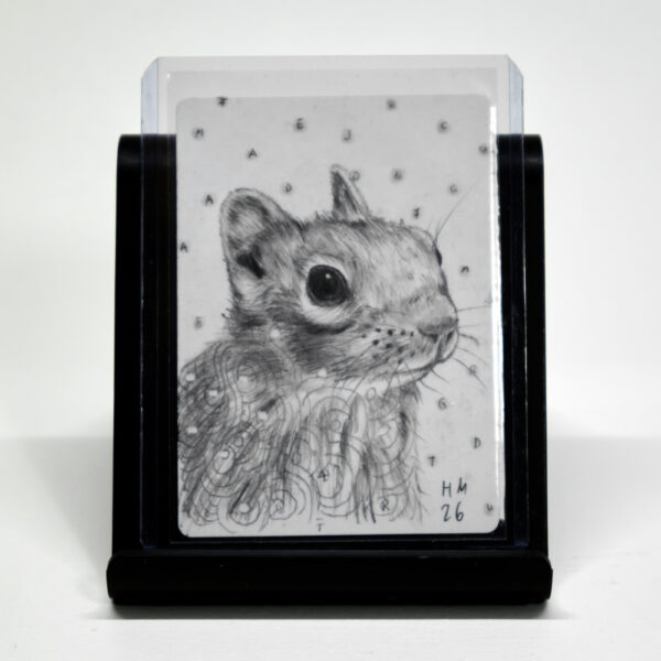 Magic: The Gathering - Swords to Plowshares from MagicCon Amsterdam 2024 (non-foil) artist's proof with original pencil drawing by the artist, signed on the front